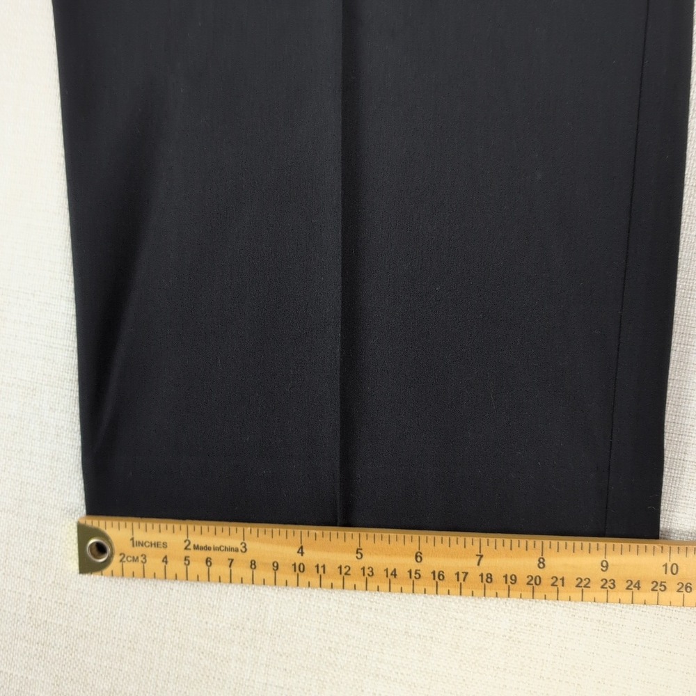 Michael Kors Gramercy Fit Dress Pants Women 18W Regular Black Straight Leg - Picture 5 of 12